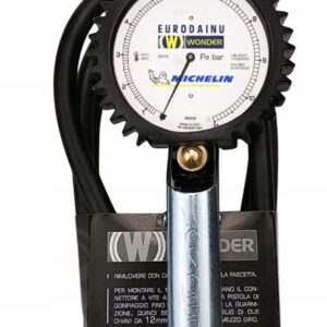 WONDER tyre inflator with Michelin pressure gauge, 0.7 - 11 bar