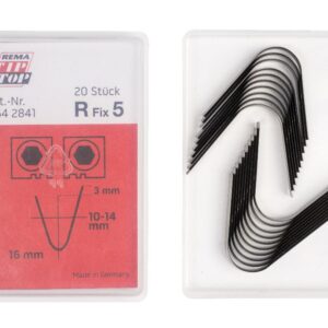 R Fix 5 blade, 10-14 mm, for Rubber Cut tyre cutting machine, 20 pcs.