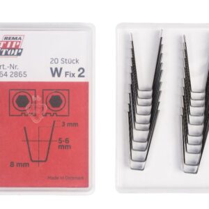 W Fix 2 blade, 5-6 mm, for Rubber Cut tyre cutting machine, 20 pcs.